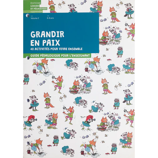 Guide pédagogique Grandir en paix volume 2