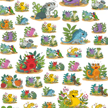 Papier cadeau Léon et ses émotions