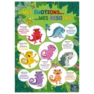 Poster Léon et ses émotions